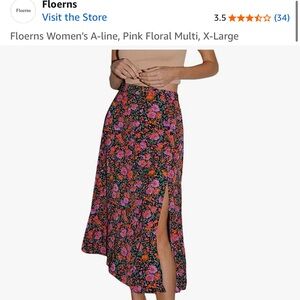 Amazon midi skirt